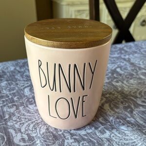 Rae Dunn Bunny Love Canister